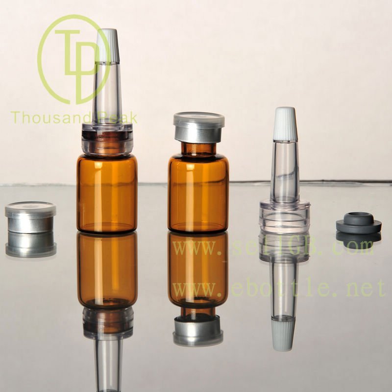 TP-2-31 5ml Amber Glass Dropper Bottle With Butul stopper PVC Dropper