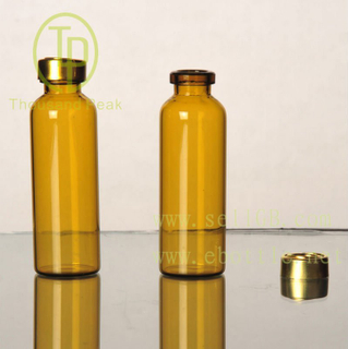 TP-4 Supply 15ml brown penicillin bottle