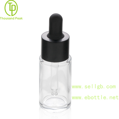 TP-2-171 15ml thick cosmetic glass dropper bottle 20-410