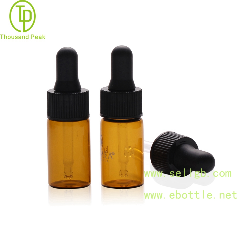 TP-2-08 cosmetic dropper sample bottle 2.5ml 3ml 